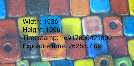 Fig. 246: Chunks in camera image