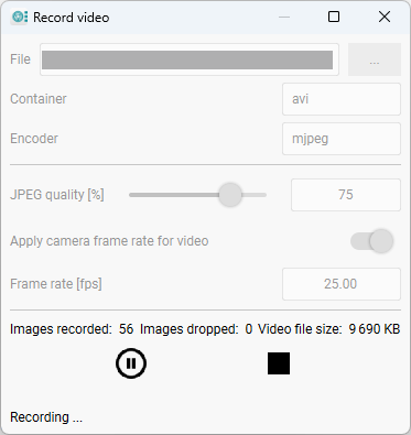 Fig. 261: Record a video