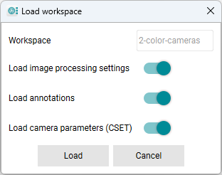 Fig. 269: Load workspace