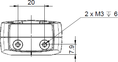 Fig. 407: USB 3 uEye LE - bottom view