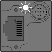Fig. 579: GigE uEye CP Rev. 2 - Status LED