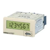 Omron H7ET-N Miniature Self-Powered Time Counter 7-Digit LCD
