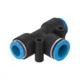 Festo NPQE-T-Q12-Q10-P10 Push-In T-Connector