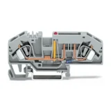 WAGO 282-698/281-434 DIN Rail Automotive Fuse Terminal Block