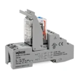 WAGO 858-304 24VDC 4PDT DIN-Rail Relay Module
