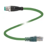 Pepperl+Fuchs V1SD-G-GN10M-PUR-E1S-V45-G Ethernet Cable