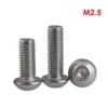 304 Button Head Hex Cap ScrewsM2
