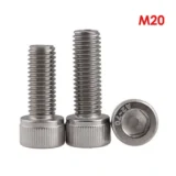 304 Hex Socket Head Cap Screws - M20