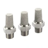 304 Stainless Steel Muffler Pneumatic Pagoda Flat Head Solenoid Valve