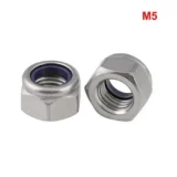 316 Stainless Steel Nylon Lock Nut M5