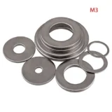 304 Flat Washers M3