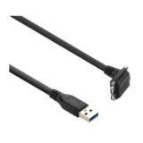 IDS USB 3.0 Standard Cable, Angled, Screwable, 3 m