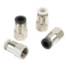 Internal Thread Straight Through Pneumatic PU Trachea Quick Connector