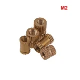 Injection Molding Brass Knurled Nuts M2