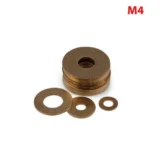 Copper Flat Washers M4