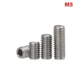 Set Screw with Flat End M5