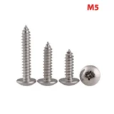 316 Cross Recessed Flat Head Tapping Screws M5
