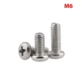 316 Cross Recessed Pan Head Screws M6
