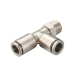 Trachea Quick-Plug Connector Full Copper Nickel-Plated PD8-02PD14 / 16-03 / 04/06