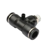 Pneumatic T-Type Tube Fitting , Tee Push-To-Connect Fitting